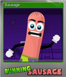 Series 1 - Card 1 of 5 - Sausage