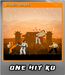 Series 1 - Card 1 of 5 - Shaolin temple