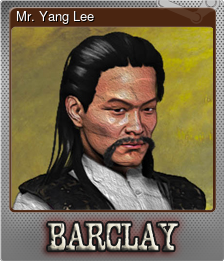 Series 1 - Card 8 of 9 - Mr. Yang Lee