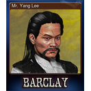 Mr. Yang Lee