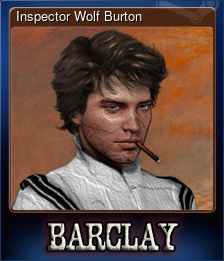 Series 1 - Card 3 of 9 - Inspector Wolf Burton