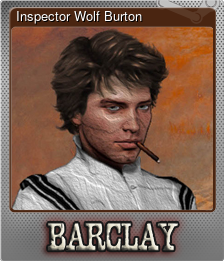 Series 1 - Card 3 of 9 - Inspector Wolf Burton