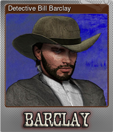 Series 1 - Card 5 of 9 - Detective Bill Barclay