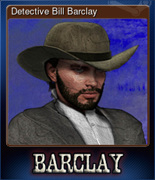 Series 1 - Card 5 of 9 - Detective Bill Barclay