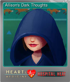 Series 1 - Card 2 of 8 - Allison's Dark Thoughts