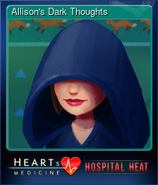 Series 1 - Card 2 of 8 - Allison's Dark Thoughts
