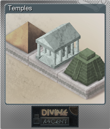 Series 1 - Card 7 of 7 - Temples
