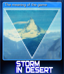Series 1 - Card 4 of 5 - The meaning of the game
