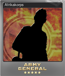 Series 1 - Card 3 of 8 - Afrikakorps