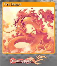 Series 1 - Card 8 of 8 - Fire Dragon