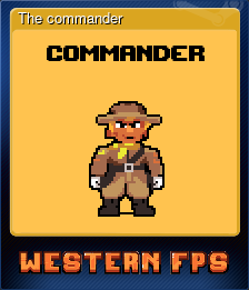 Series 1 - Card 9 of 10 - The commander