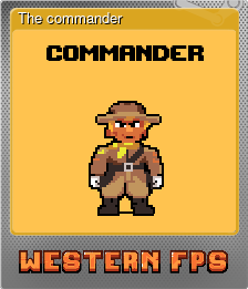 Series 1 - Card 9 of 10 - The commander