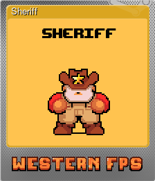 Series 1 - Card 1 of 10 - Sheriff