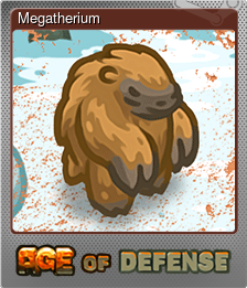 Series 1 - Card 10 of 10 - Megatherium