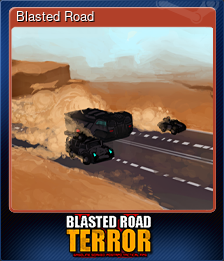 Series 1 - Card 4 of 5 - Blasted Road