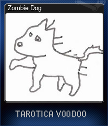 Series 1 - Card 6 of 9 - Zombie Dog