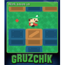 Work saves us