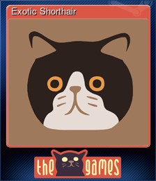 Series 1 - Card 3 of 5 - Exotic Shorthair