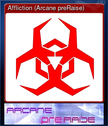 Series 1 - Card 4 of 5 - Affliction (Arcane preRaise)