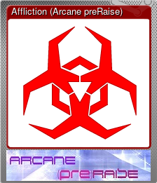 Series 1 - Card 4 of 5 - Affliction (Arcane preRaise)
