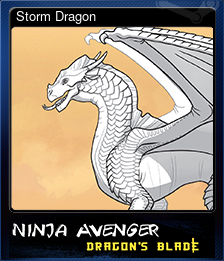 Series 1 - Card 3 of 5 - Storm Dragon