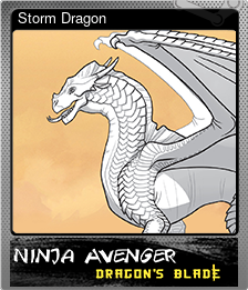 Series 1 - Card 3 of 5 - Storm Dragon