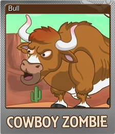 Series 1 - Card 3 of 5 - Bull