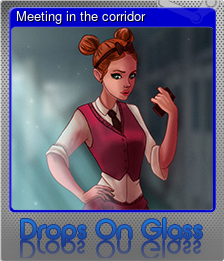 Series 1 - Card 3 of 5 - Meeting in the corridor