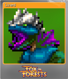 Series 1 - Card 6 of 10 - Lizard