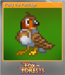 Series 1 - Card 9 of 10 - Patty the Partridge