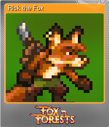 Series 1 - Card 2 of 10 - Rick the Fox
