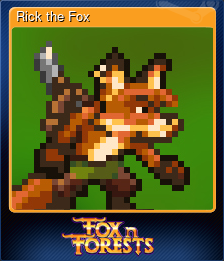 Series 1 - Card 2 of 10 - Rick the Fox
