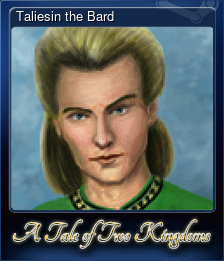 Series 1 - Card 6 of 7 - Taliesin the Bard