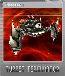 Series 1 - Card 5 of 5 - Triposaurus