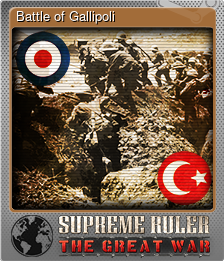 Series 1 - Card 3 of 10 - Battle of Gallipoli
