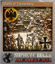 Series 1 - Card 10 of 10 - Battle of Tannenberg