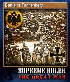 Series 1 - Card 10 of 10 - Battle of Tannenberg