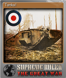 Series 1 - Card 8 of 10 - Tanks!