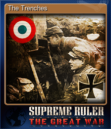 Series 1 - Card 7 of 10 - The Trenches