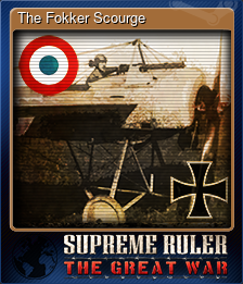 Series 1 - Card 6 of 10 - The Fokker Scourge