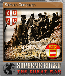 Series 1 - Card 5 of 10 - Serbian Campaign