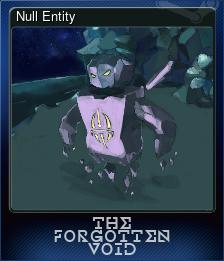 Series 1 - Card 3 of 6 - Null Entity