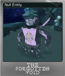 Series 1 - Card 3 of 6 - Null Entity