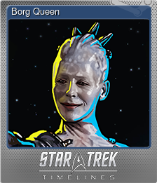 Series 1 - Card 10 of 15 - Borg Queen