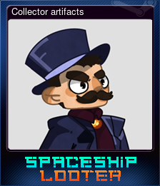 Series 1 - Card 5 of 8 - Collector artifacts