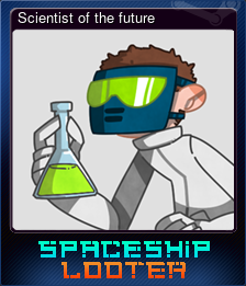 Series 1 - Card 8 of 8 - Scientist of the future