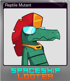Series 1 - Card 1 of 8 - Reptile Mutant