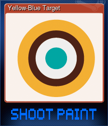 Series 1 - Card 10 of 12 - Yellow-Blue Target