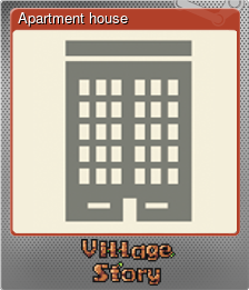 Series 1 - Card 7 of 12 - Apartment house