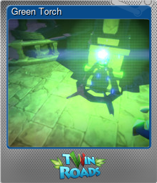 Series 1 - Card 2 of 5 - Green Torch